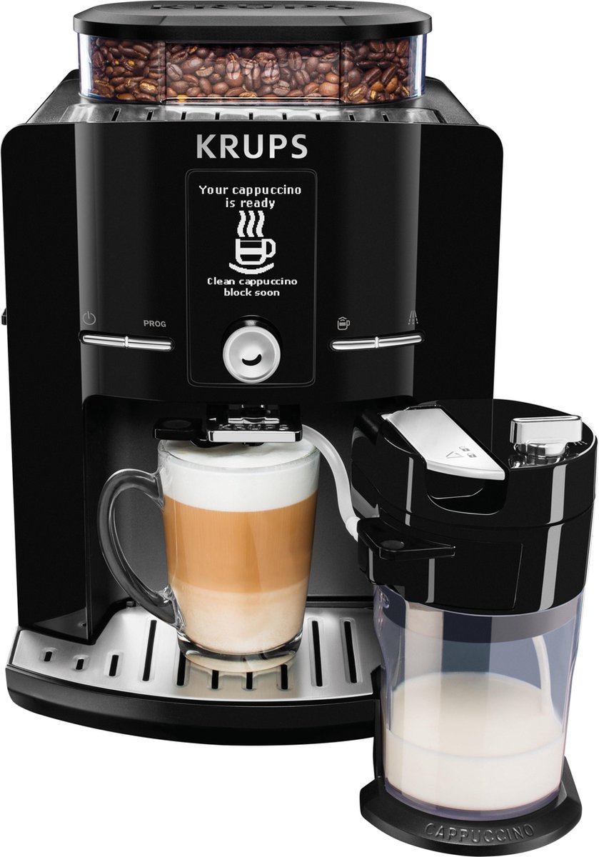 De Krups EA8298 Latt' Espress Volautomaat in één oogopslag