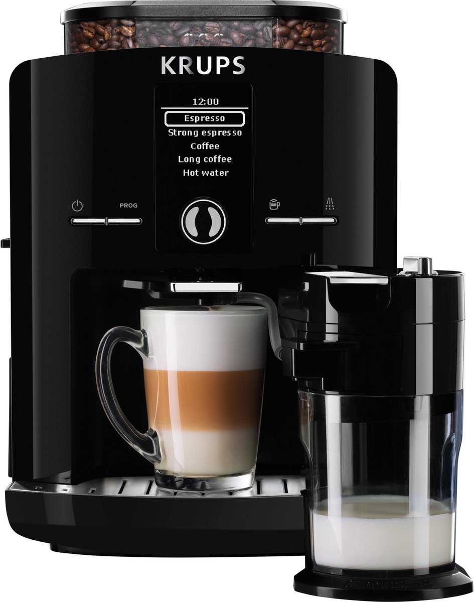 Wat vinden we goed aan de Krups EA8298 Latt' Espress Volautomaat