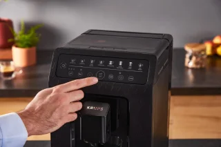 Krups EA897B Evidence ECO-Design espressomachine zwart