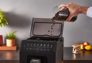 Krups EA897B Evidence ECO-Design espressomachine zwart