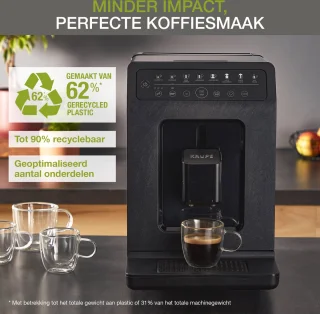 Krups EA897B Evidence ECO-Design espressomachine zwart