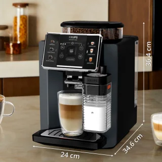 KRUPS EA912B Sensation Milk M90 espressomachine zwart