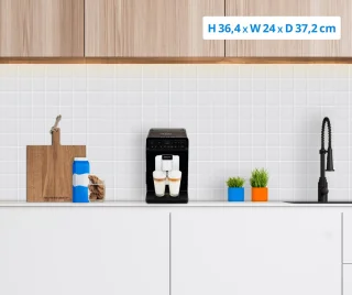 Krups Evidence EA8908 espressomachine zwart