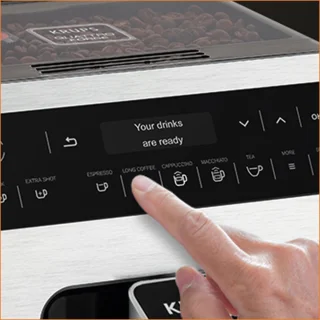 Krups Evidence EA8911 Volautomatische espressomachine Wit