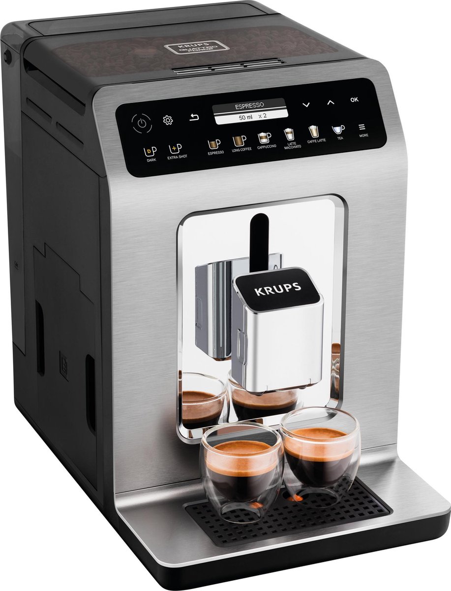 De Krups Evidence+ EA894T Espressomachine in één oogopslag