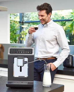 Krups Evidence One EA895E Espressomachine Grijs