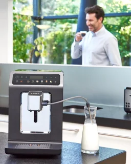 Krups Evidence One EA895E Espressomachine Grijs