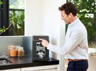 Krups Evidence One EA895E Espressomachine Grijs