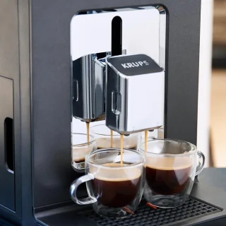 Krups Evidence One EA895E Espressomachine Grijs