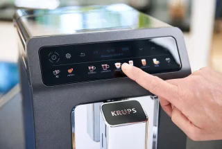 Krups Evidence One EA895E Espressomachine Grijs