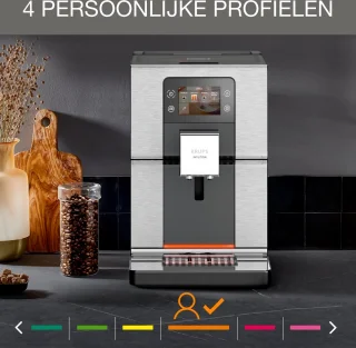 Krups Intuition Experience EA876D espressomachine RVS