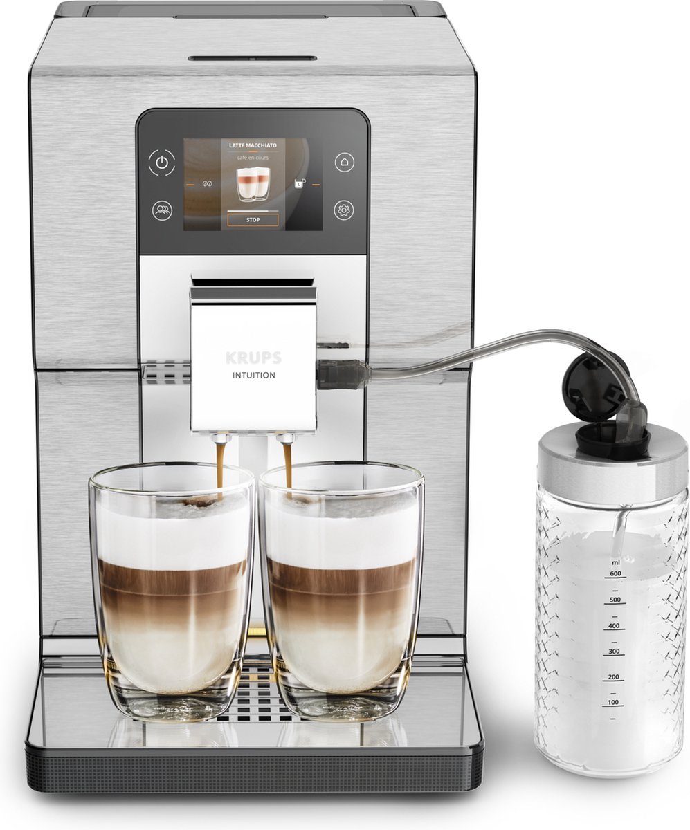 De Krups Intuition Experience+ EA877D espressomachine in één oogopslag