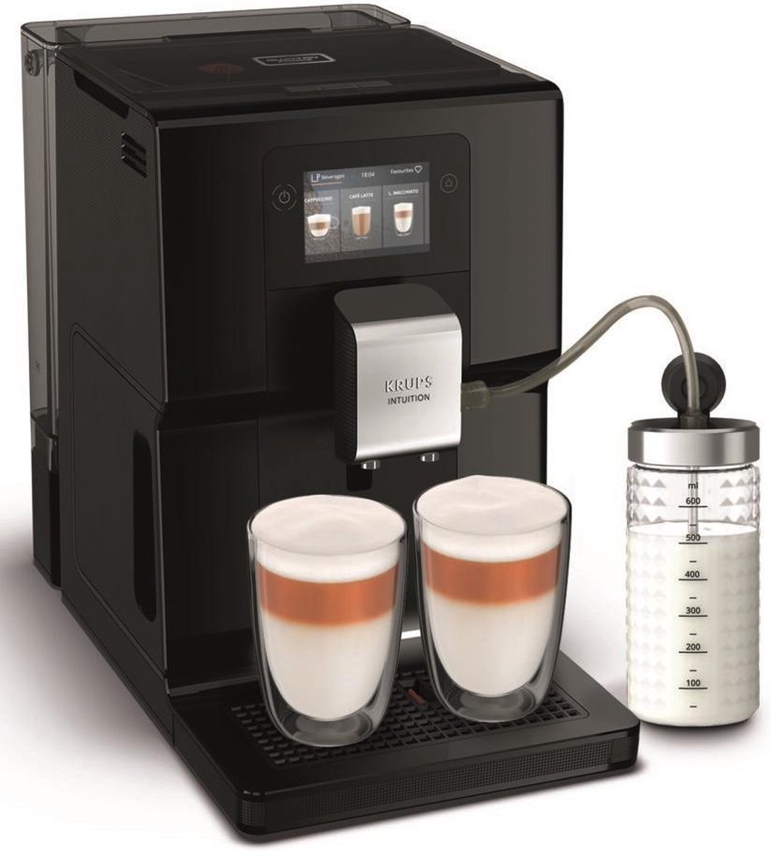 De Krups Intuition Preference EA8738 Espressomachine in één oogopslag