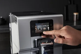 Krups Intuition Preference+ EA875E espressomachine Chrome