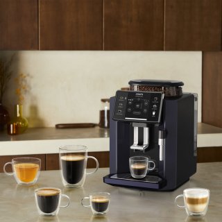 Krups Sensation C50 EA910B Volautomatische espressomachine Nachtzwart