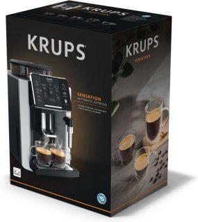 Krups Sensation C50 EA910B Volautomatische espressomachine Nachtzwart