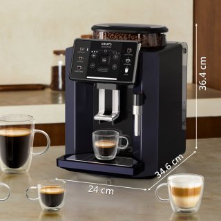Krups Sensation C50 EA910B Volautomatische espressomachine Nachtzwart