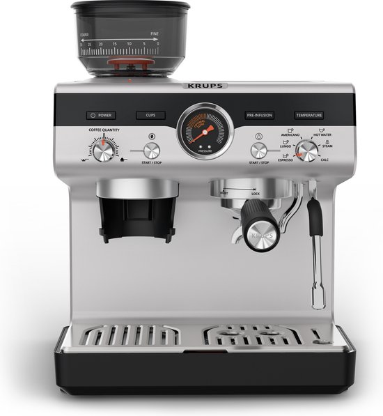 Krups Precision XP801T10 — Controle en kwaliteit voor de thuisbarista
