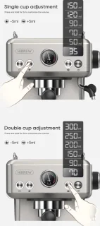 KTN® Barista Express Espressomachine RVS