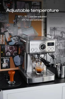 KTN® Barista Express Espressomachine RVS