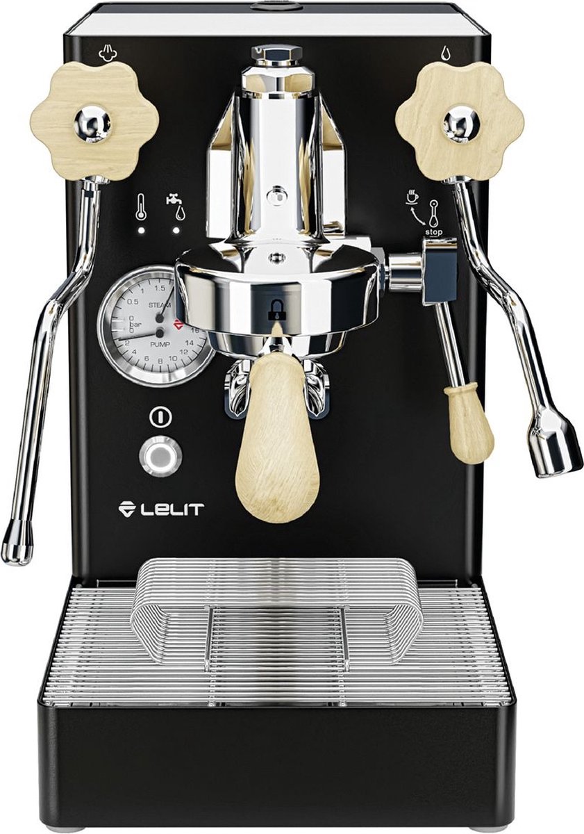 De Lelit MaraX V2 Espressomachine Zwart in één oogopslag