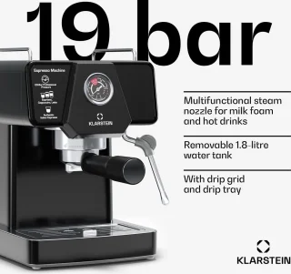 Libeica espressomachine RVS Touch 19 bar