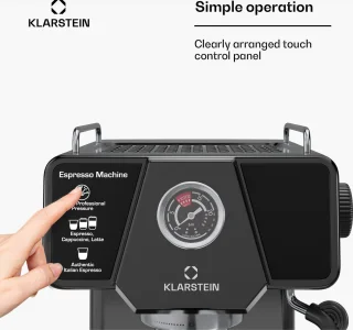 Libeica espressomachine RVS Touch 19 bar