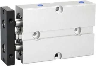 Luchtcilinder dubbele as Ø32 Aluminium