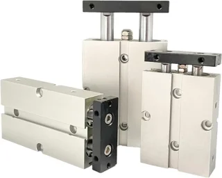 Luchtcilinder Dubbele Staaf 50 mm slag Ø10 mm