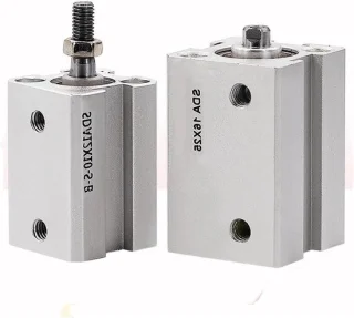 Luchtcilinder dubbele werking 40 mm boring aluminium