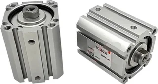 Luchtcilinder enkelwerkend 10-50 mm zilver