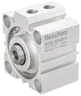 Luchtcilinder Ø40 x 10 mm dubbelwerkend