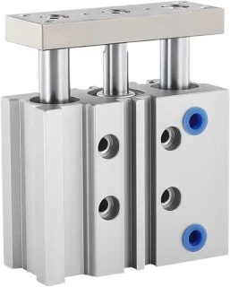 Luchtcilinder (pneumatisch) - Slag 125 mm - Metaal