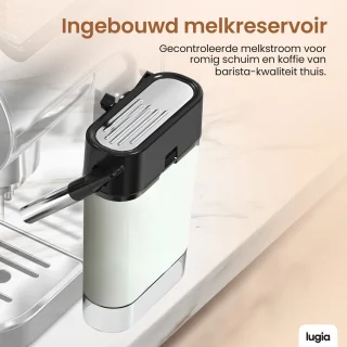 Lugia Piston Koffiemachine Zwart