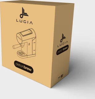 Lugia Piston Koffiemachine Zwart