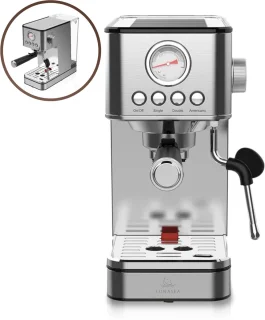 LunaSea RVS Piston Espressomachine 1.8L