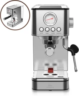 LunaSea RVS Piston Espressomachine 1.8L