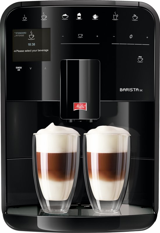 Melitta Barista SE F830-003 — Barista-kwaliteit met veel keuze en een fluisterstil hart