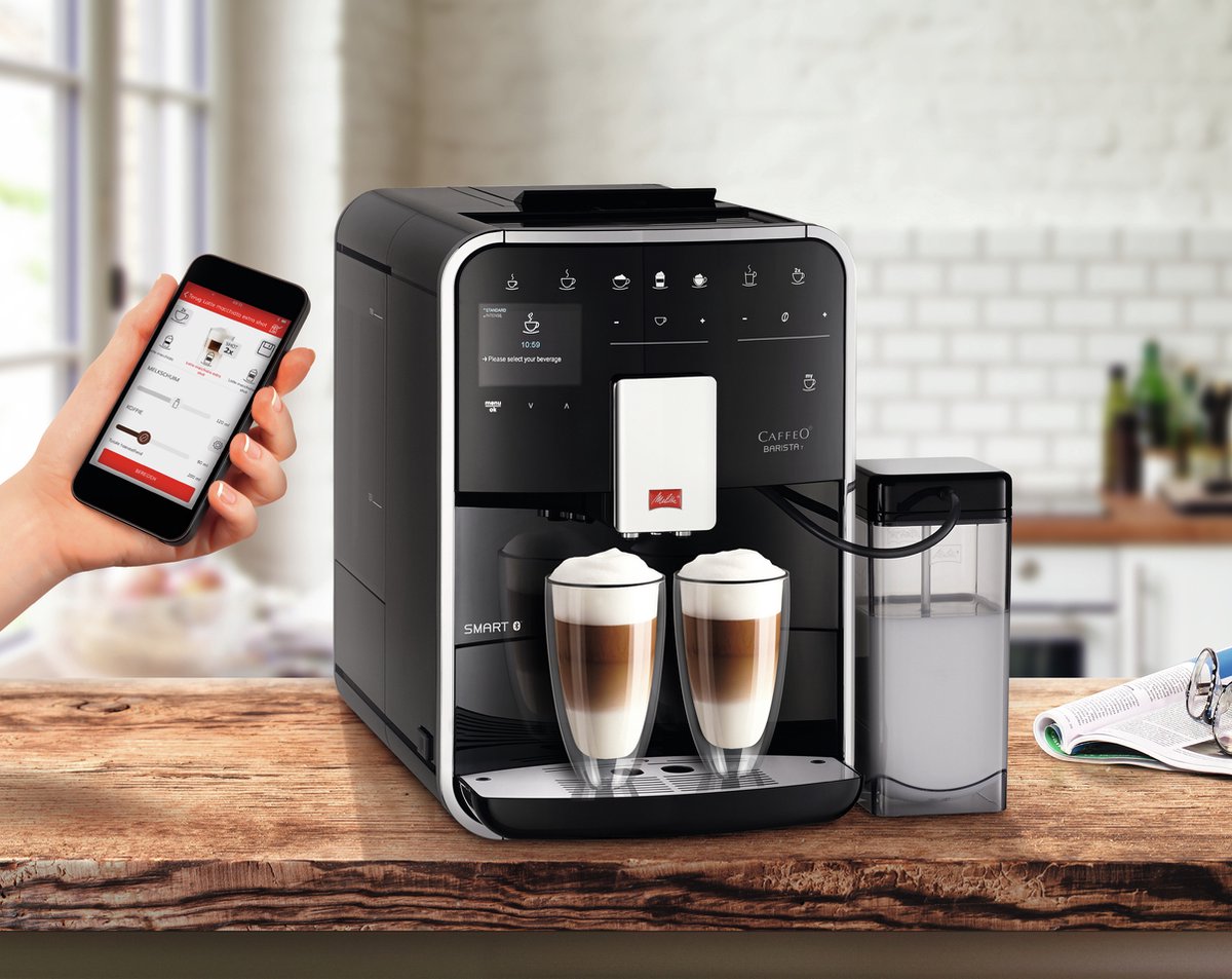 Wat vinden we goed aan de Melitta Barista Smart T F830-102 Espressomachine zwart