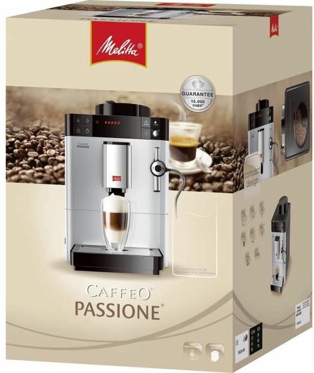 Wat vinden we goed aan de Melitta Caffeo Passione F54/0-100 Espressomachine Zilver