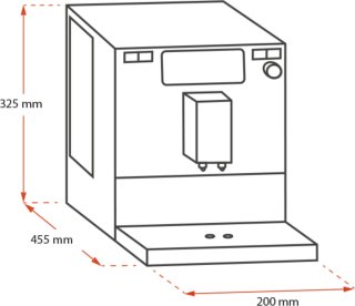 Melitta Caffeo Solo E950-103 Espressomachine Zilver
