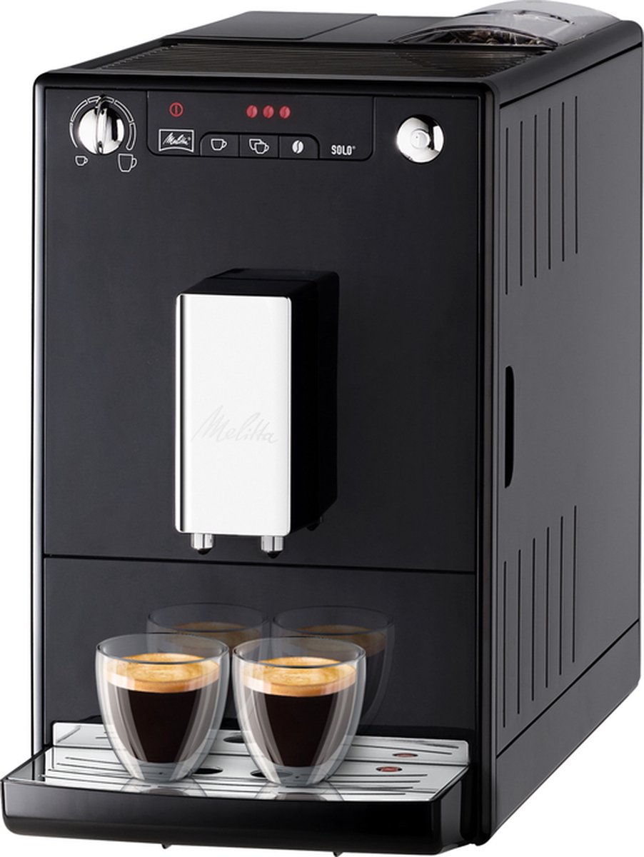 Wat vinden we goed aan de Melitta Caffeo Solo E950-544 Espressomachine
