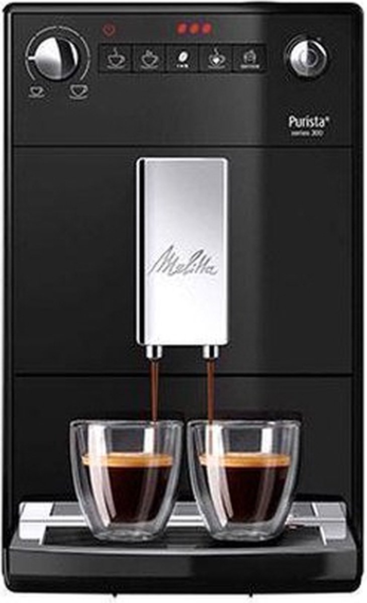 Wat vinden we goed aan de Melitta Purista F23/0-102 Volautomatische Espressomachine Zwart