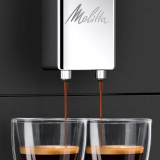Melitta Purista F230-104 volautomatische espressomachine matzwart