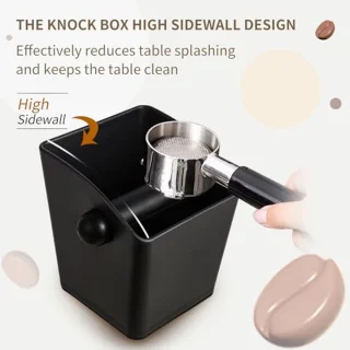 Merkloos Espresso Knock Box