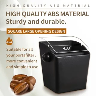 Merkloos Espresso Knock Box