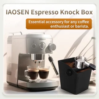 Merkloos Espresso Knock Box