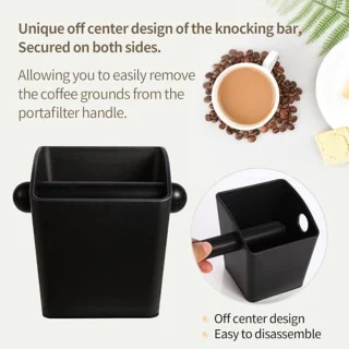 Merkloos Espresso Knock Box