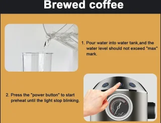 Mima Koffiezetapparaat Silver Espressomachine