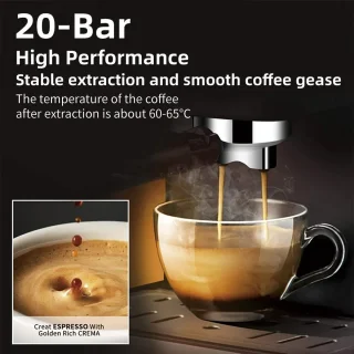 Mima Koffiezetapparaat Silver Espressomachine